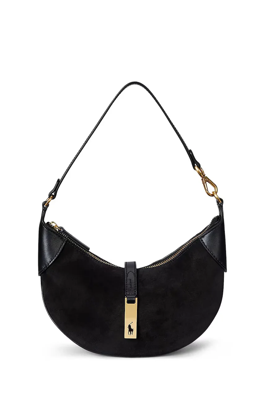 Polo Ralph Lauren hobo bag pentru femei din piele