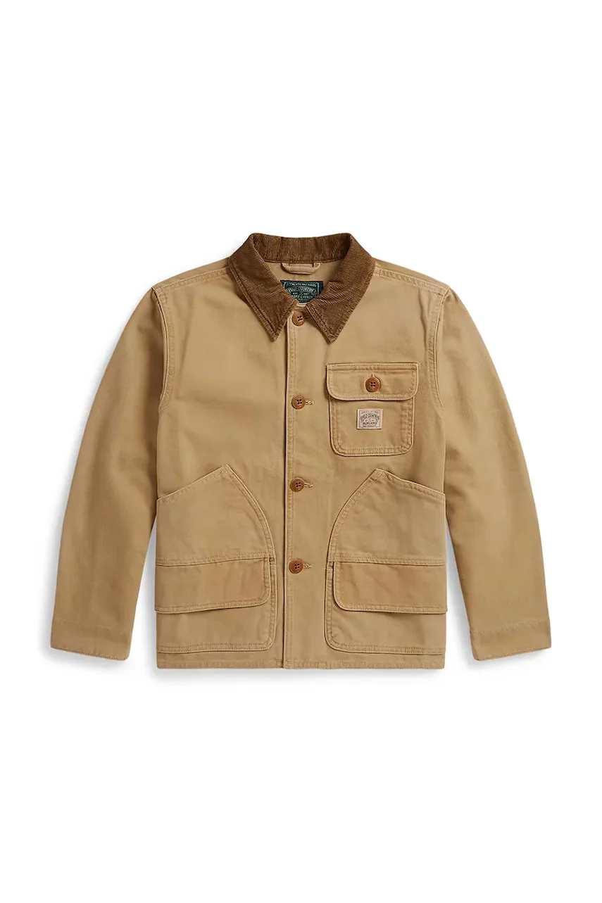 Polo Ralph Lauren Jachetă scurtă pentru copii din bumbac