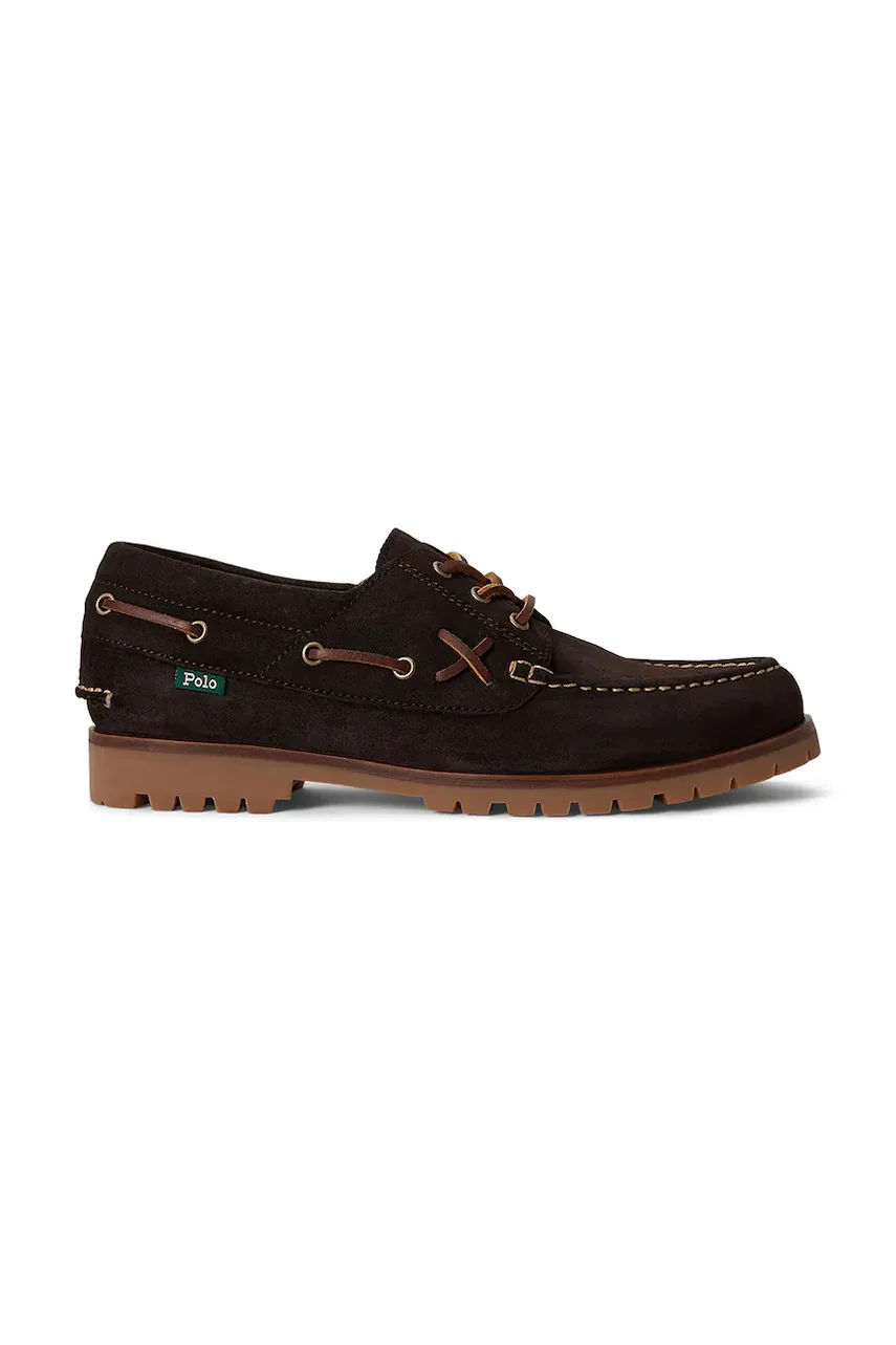 Polo Ralph Lauren mocasini pentru bărbați din piele Ranger Deck