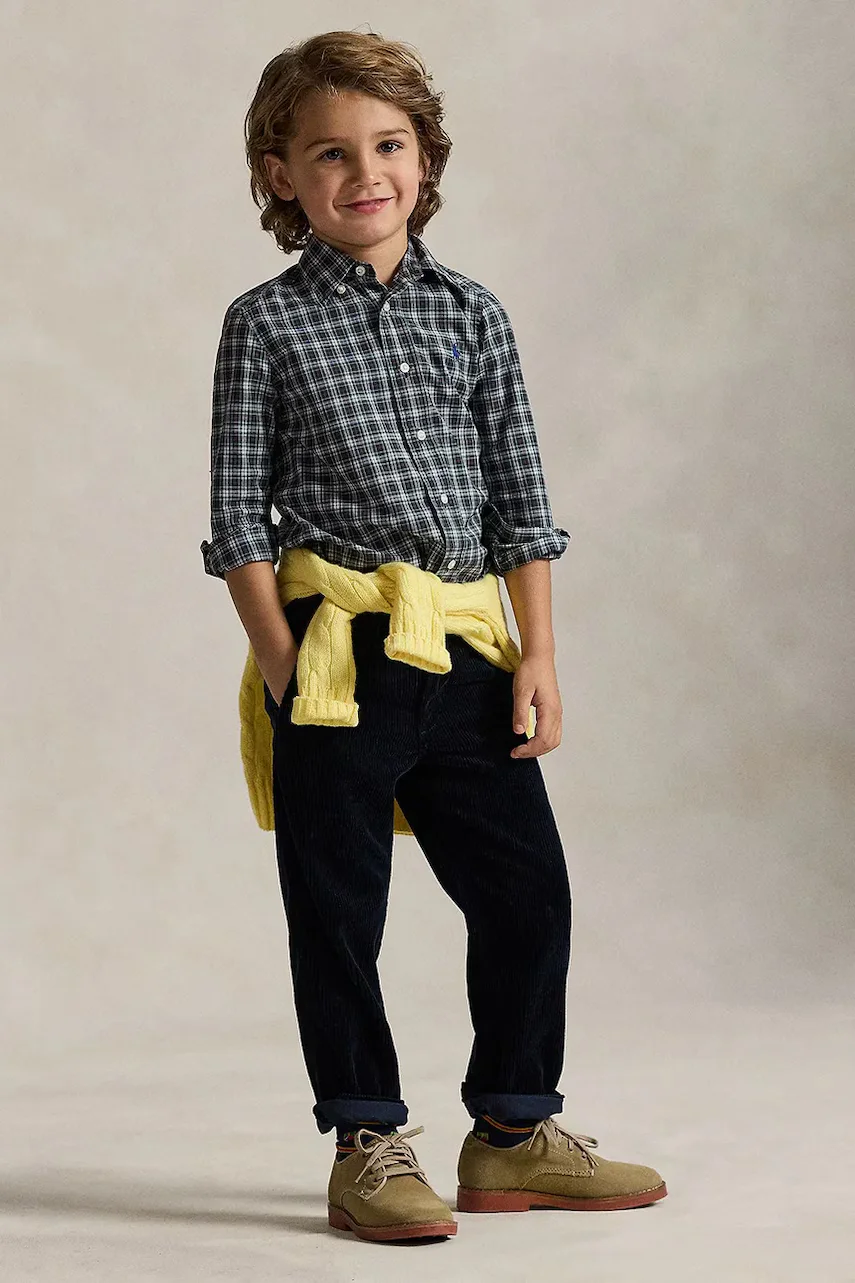Polo Ralph Lauren pantaloni pentru copii din bumbac
