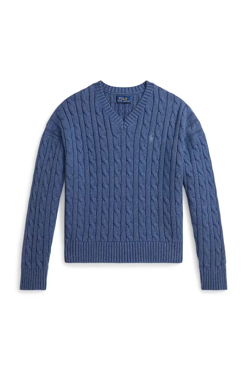 Polo Ralph Lauren pulover de bumbac pentru copii