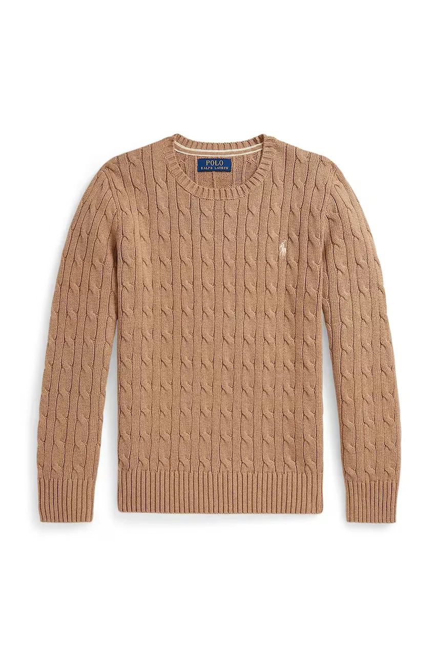 Polo Ralph Lauren pulover de bumbac pentru copii