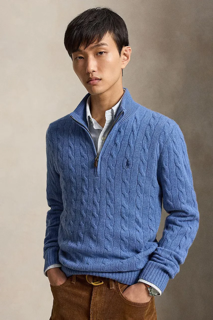 Polo Ralph Lauren pulover pentru bărbați din lână