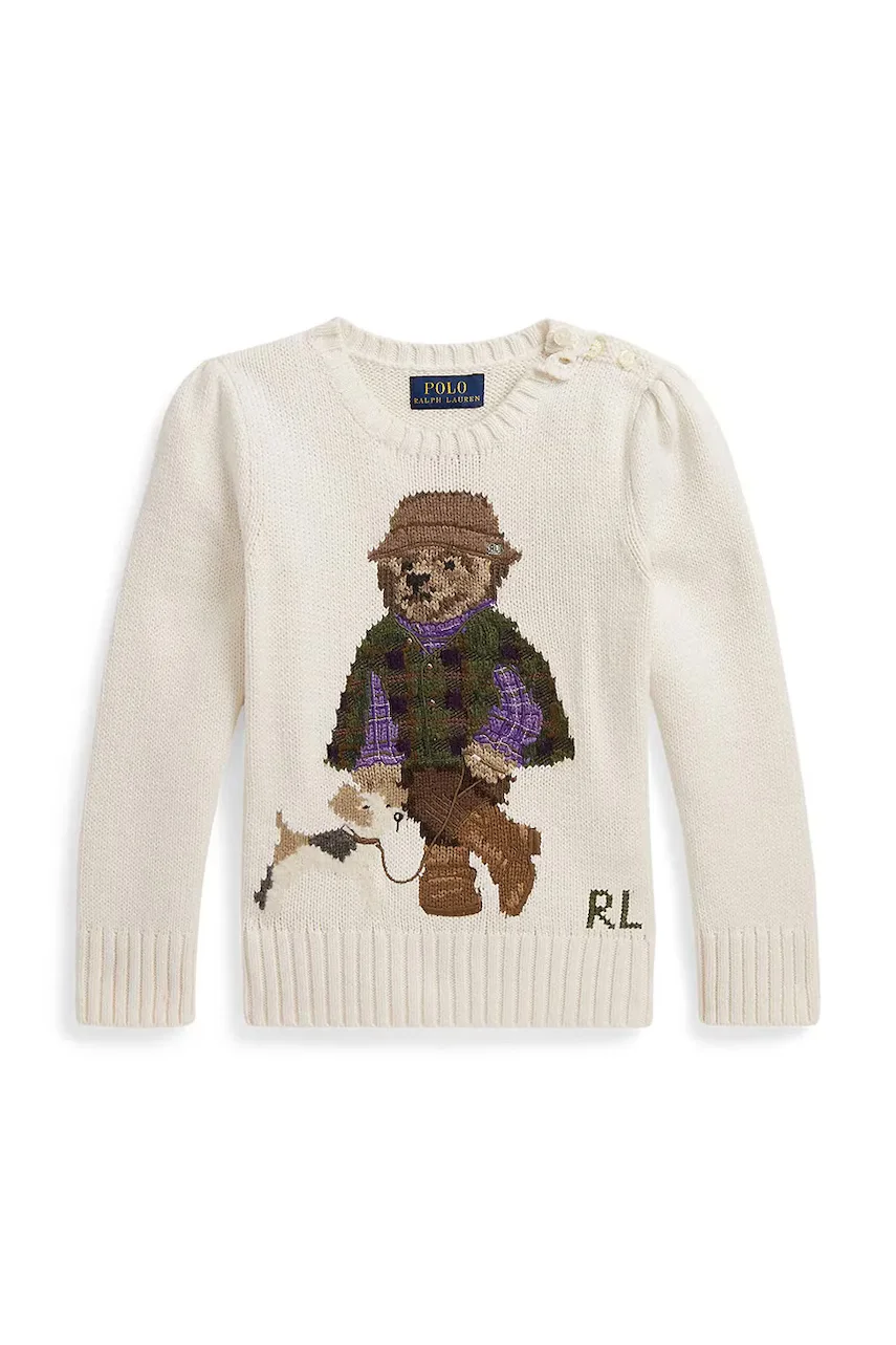 Polo Ralph Lauren pulover pentru copii cu bumbac