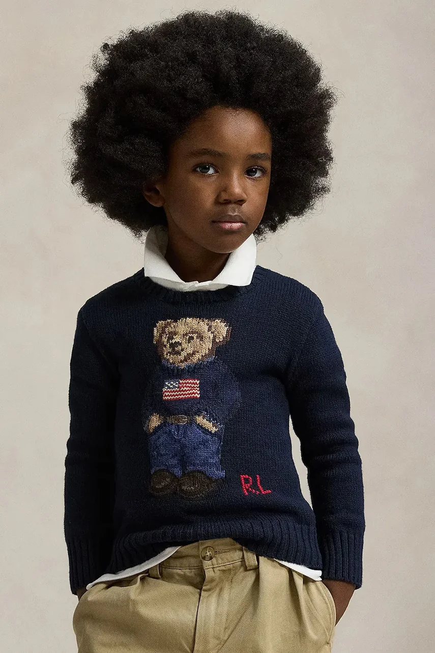 Polo Ralph Lauren pulover pentru copii din bumbac