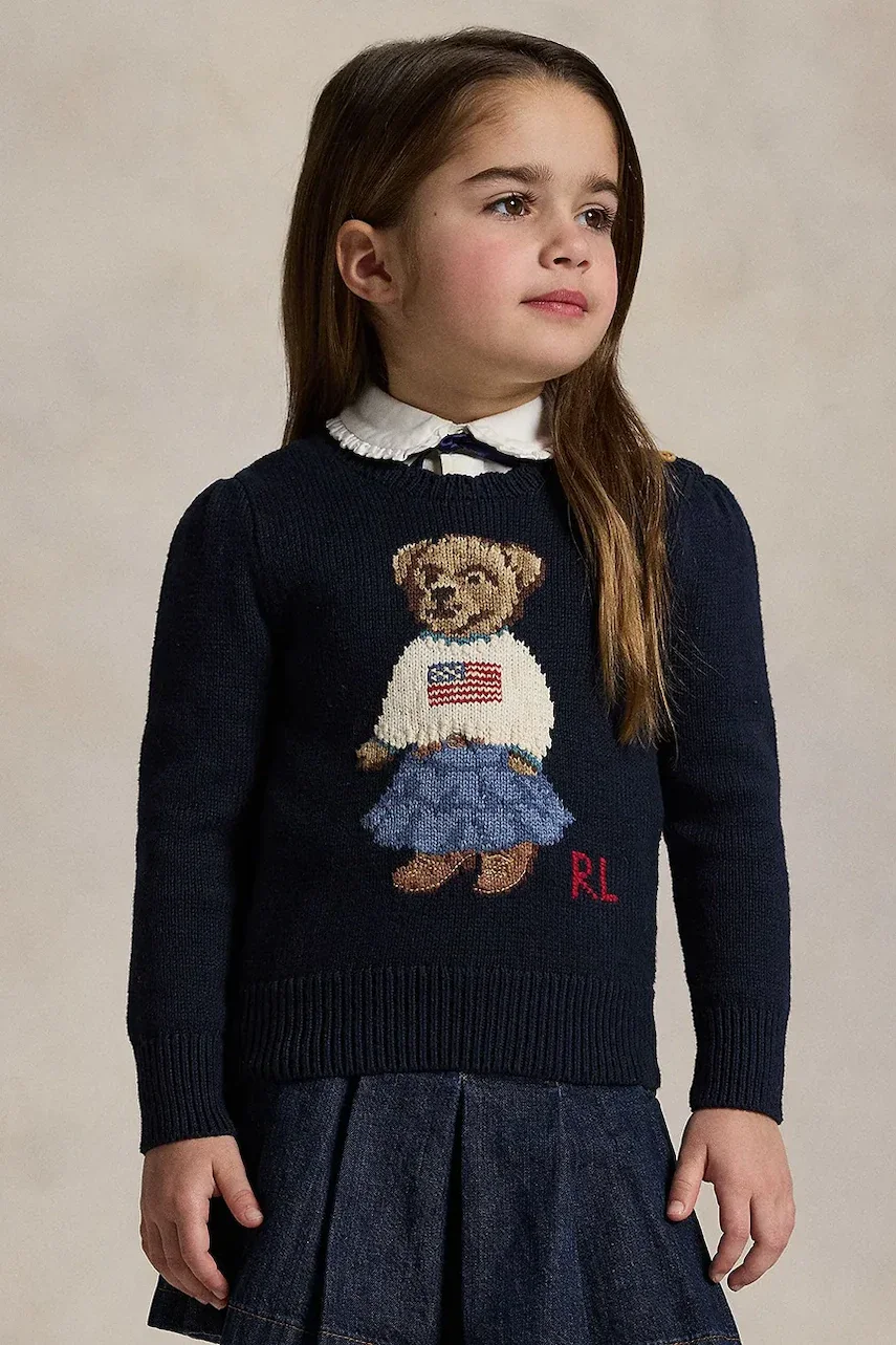 Polo Ralph Lauren pulover pentru copii din bumbac
