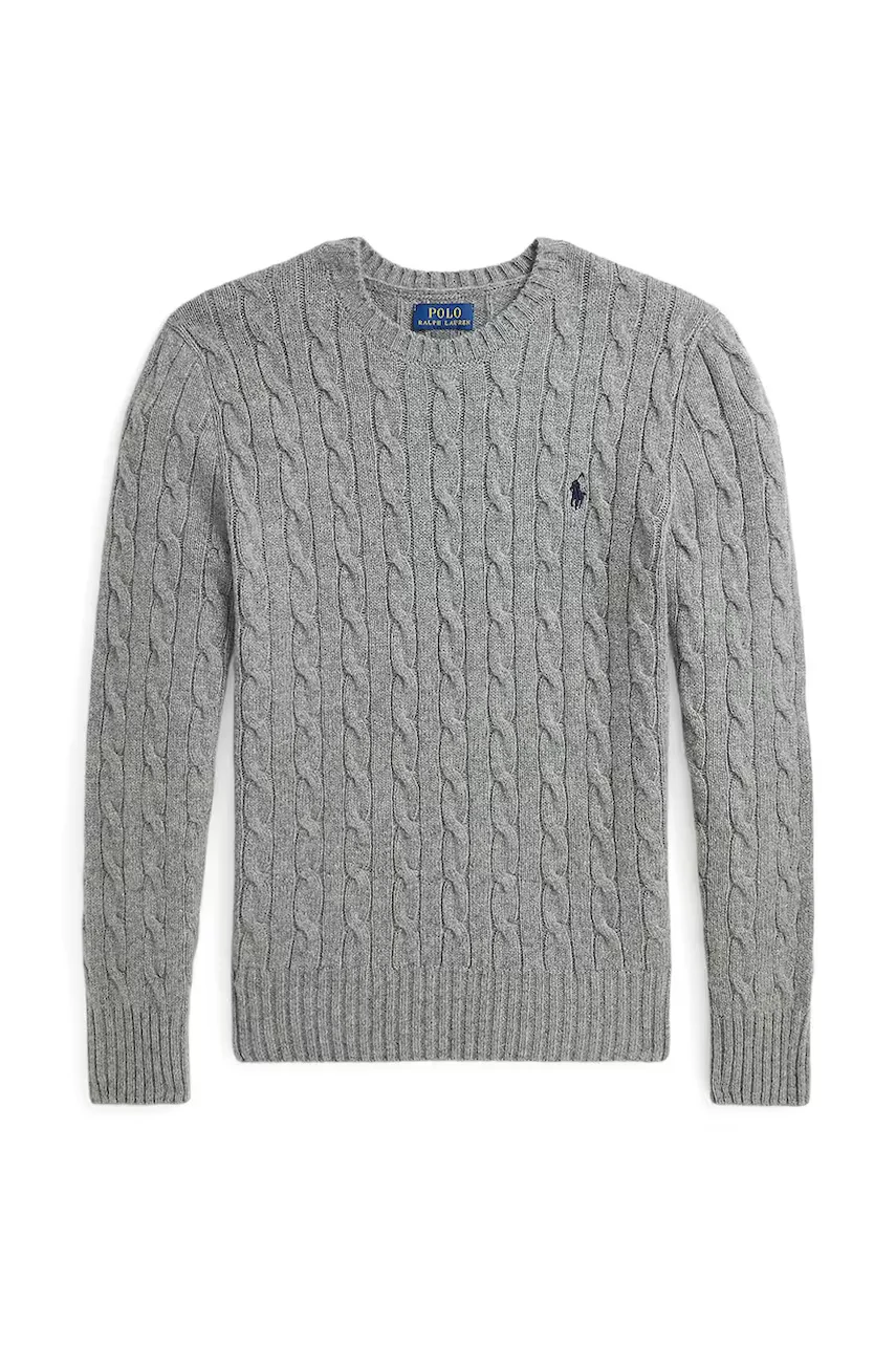 Polo Ralph Lauren pulover pentru copii din lână