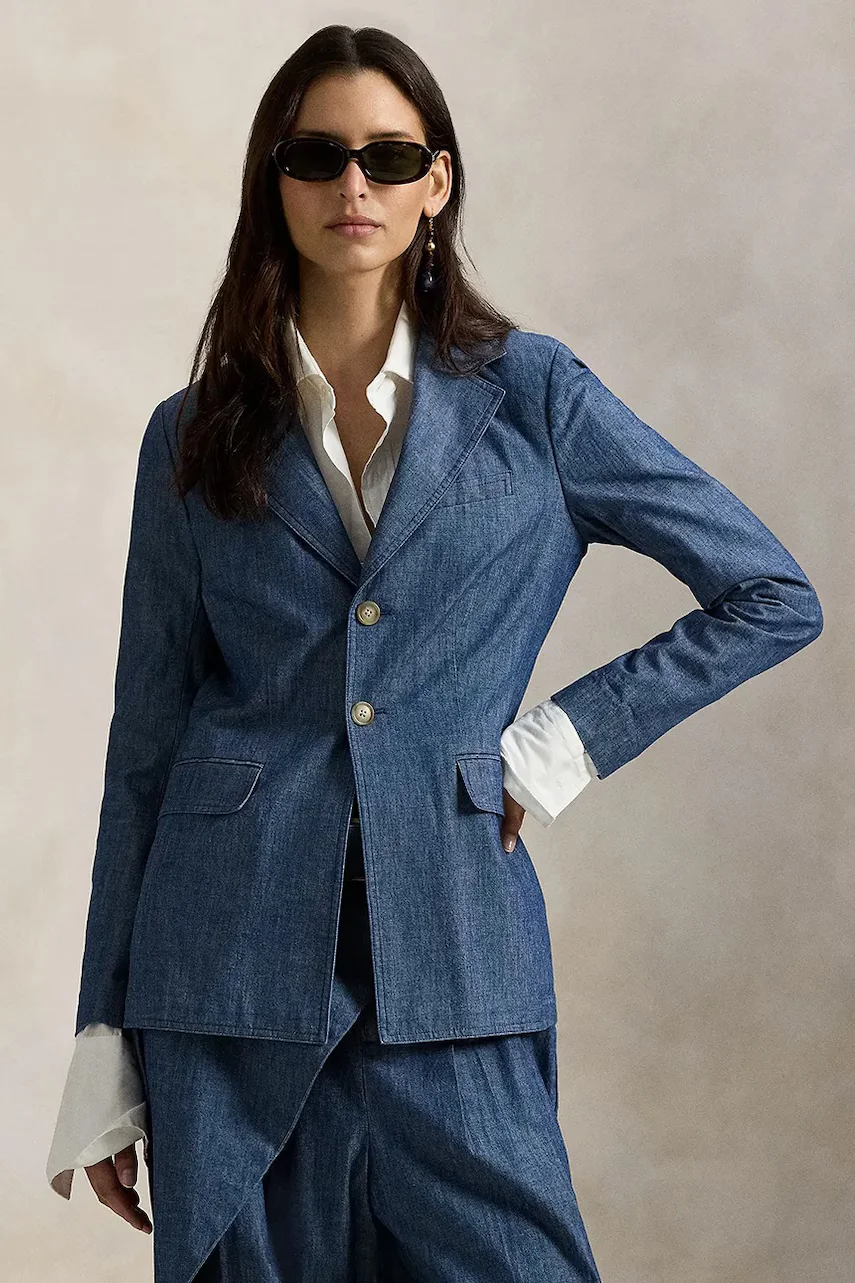 Polo Ralph Lauren sacou pentru femei din bumbac