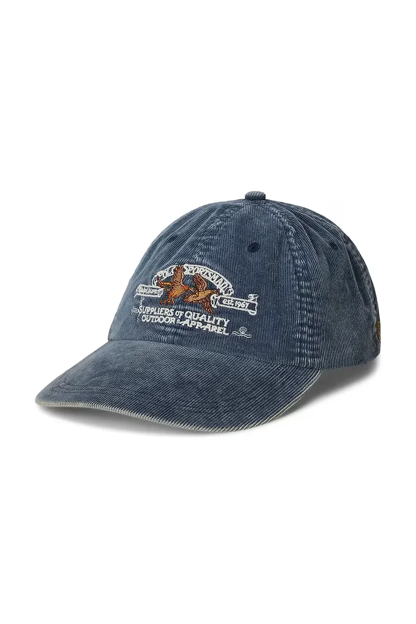 Polo Ralph Lauren șapcă de baseball din catifea