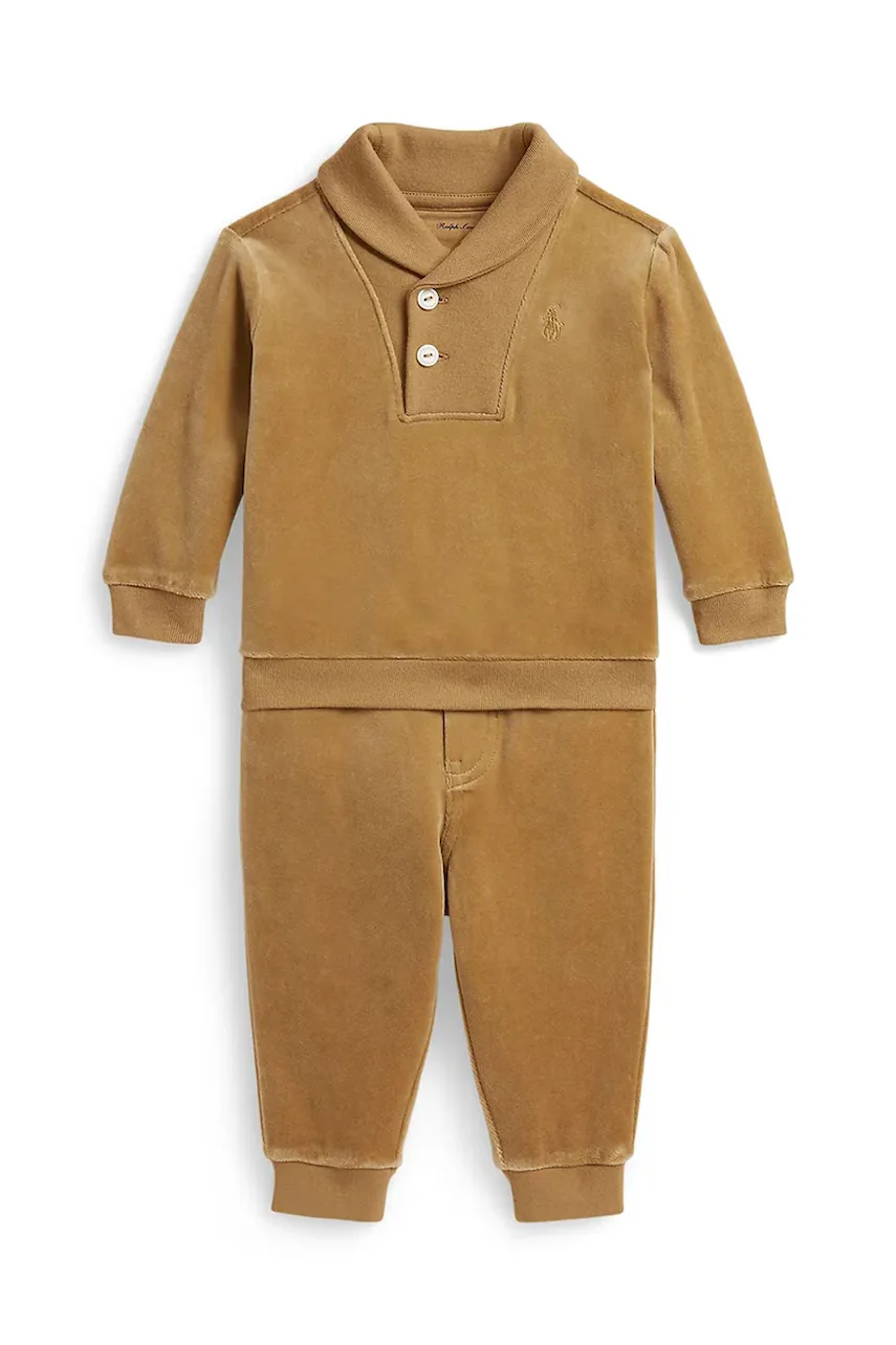 Polo Ralph Lauren set de trening pentru bebeluși cu bumbac