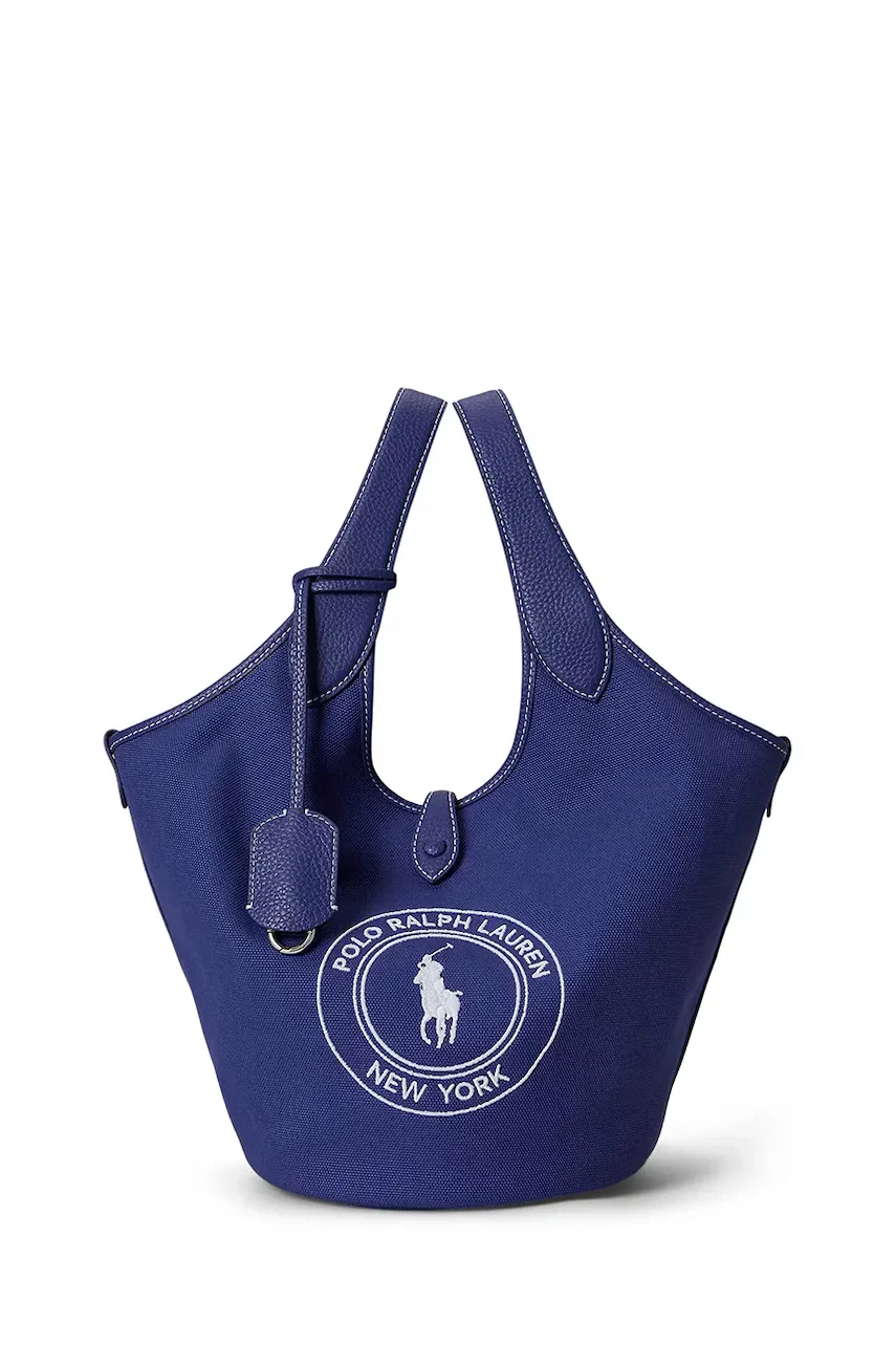 Polo Ralph Lauren tote bag pentru femei din bumbac