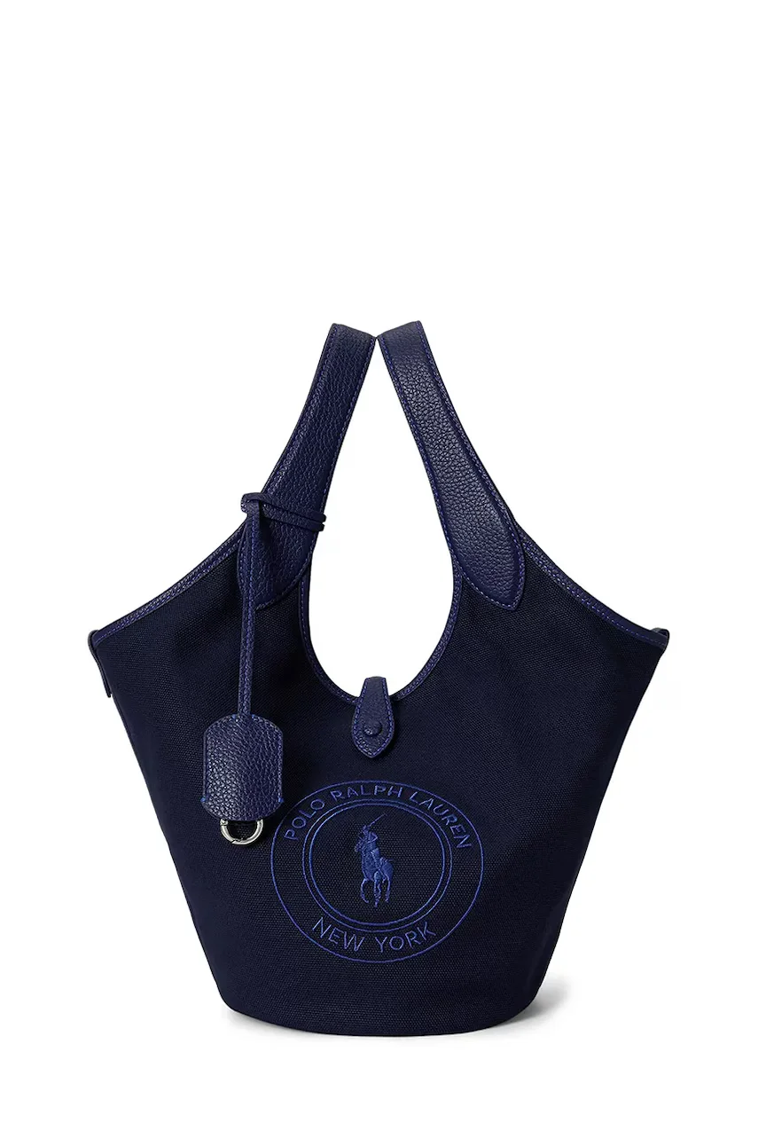 Polo Ralph Lauren tote bag pentru femei din bumbac