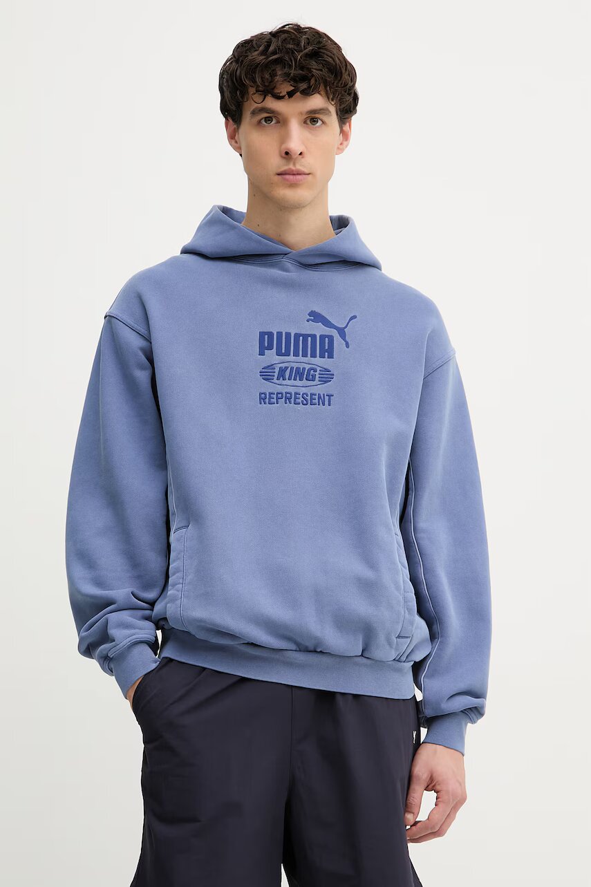 Puma hanorac cu glugă bărbătesc din bumbac x REPRESENT