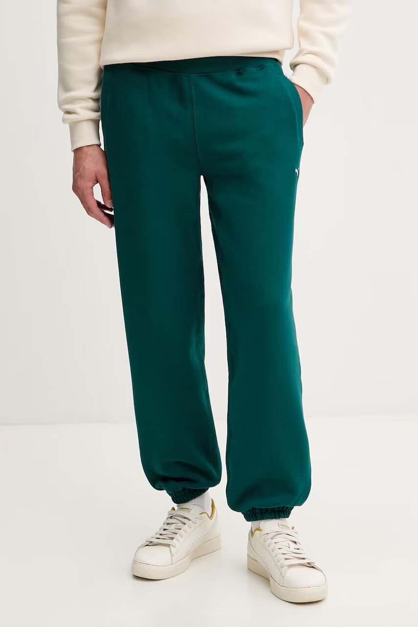 Puma pantaloni de trening bărbați din bumbac MMQ Sweatpants