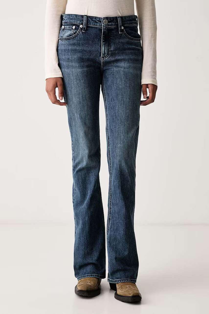 rag & bone blugi bootcut pentru femei Kinsley