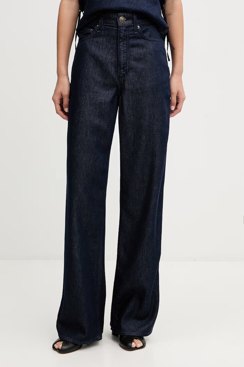 rag & bone blugi wide leg pentru femei Logan
