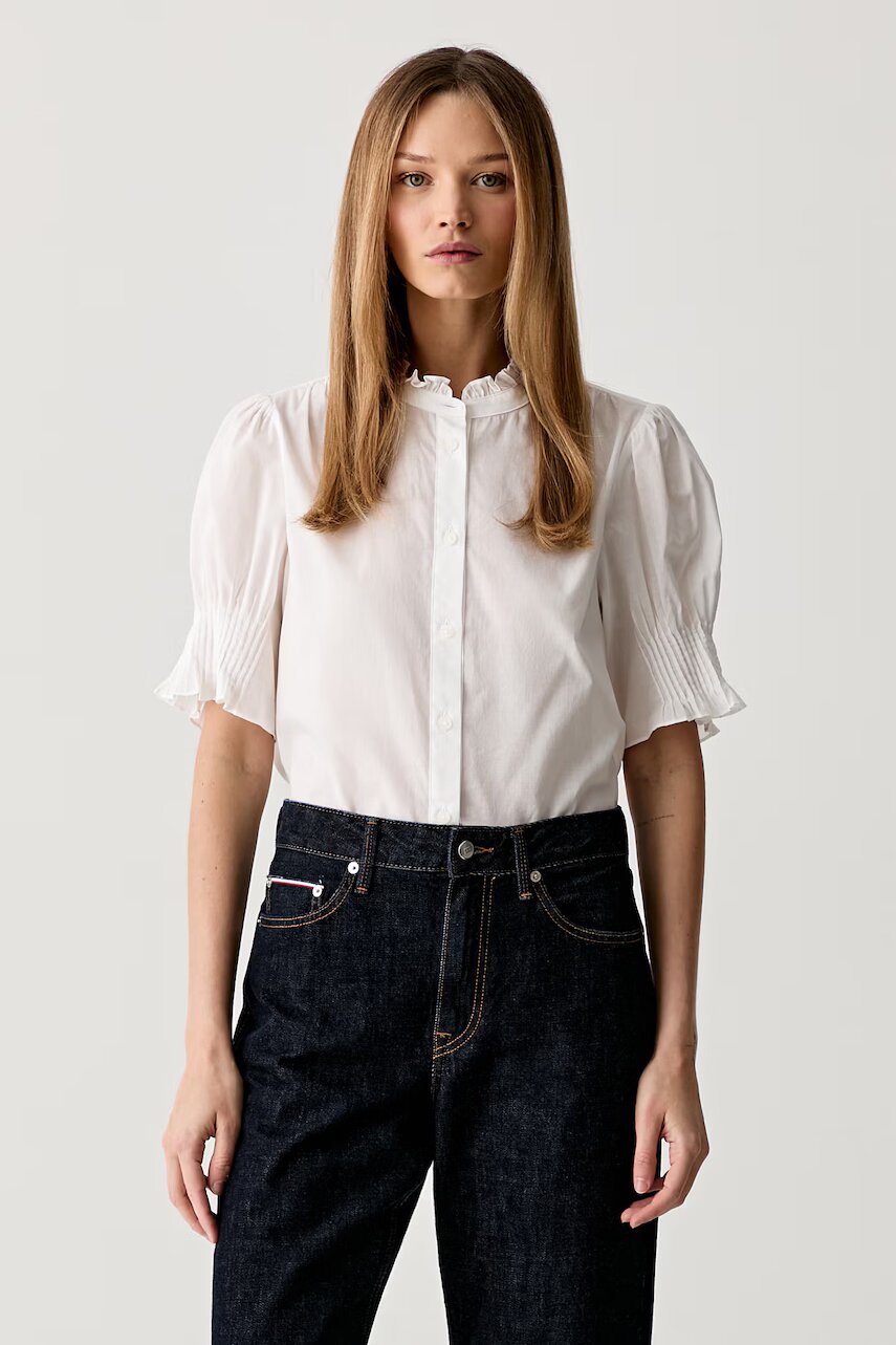 rag & bone cămașă pentru femei din bumbac Dakota