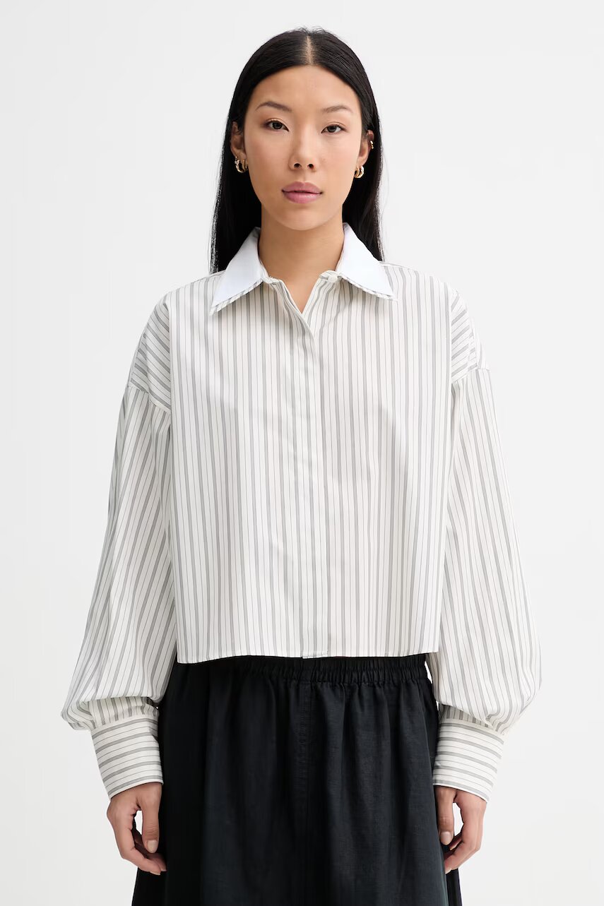 rag & bone cămașă pentru femei din bumbac Marin
