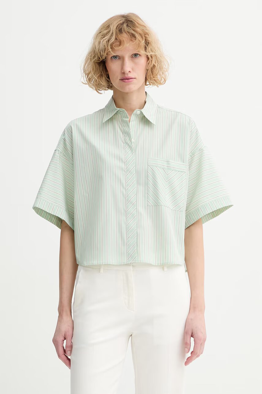 rag & bone cămașă pentru femei din bumbac Marin