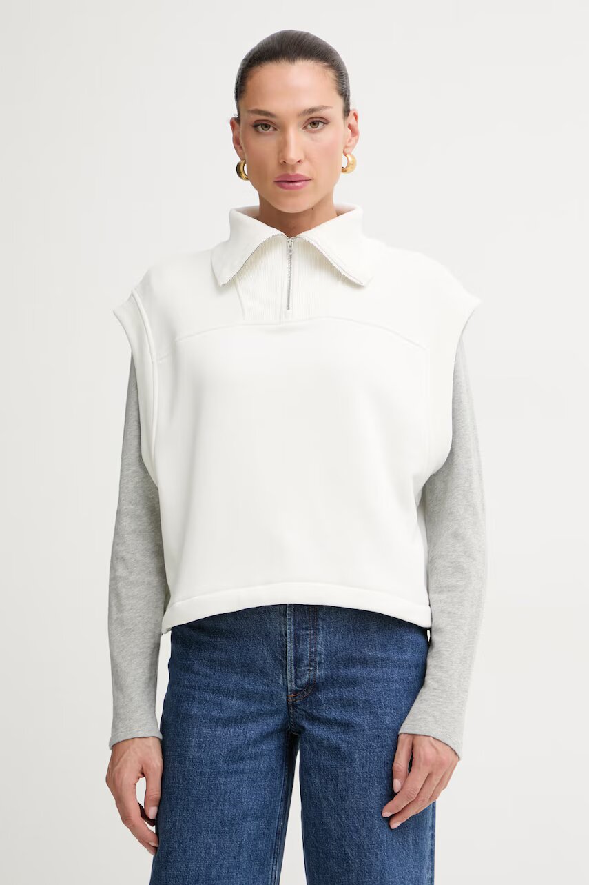 rag & bone hanorac fără mâneci pentru femei cu bumbac Terry