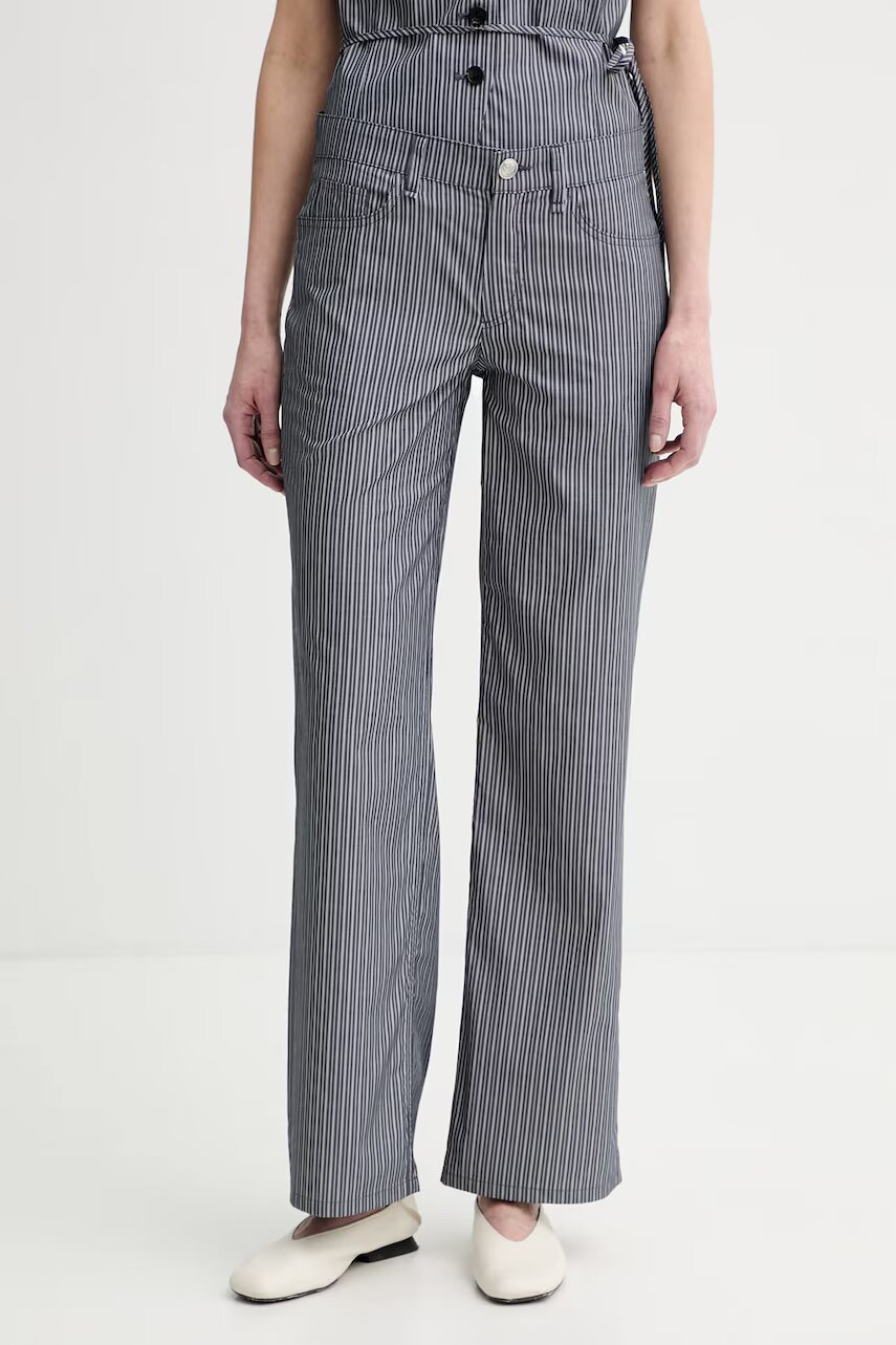 rag & bone pantaloni pentru femei din bumbac