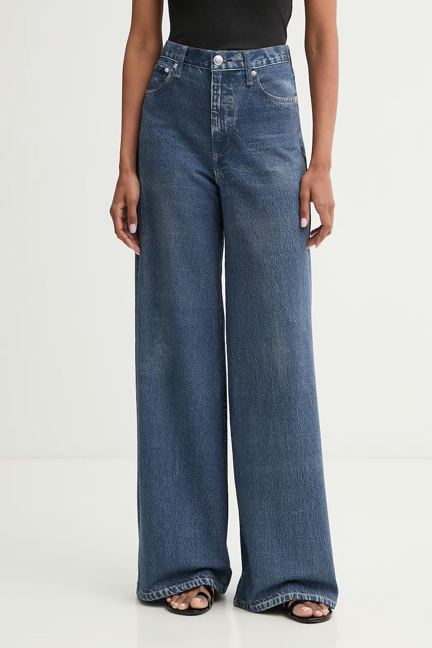 rag & bone pantaloni pentru femei din bumbac