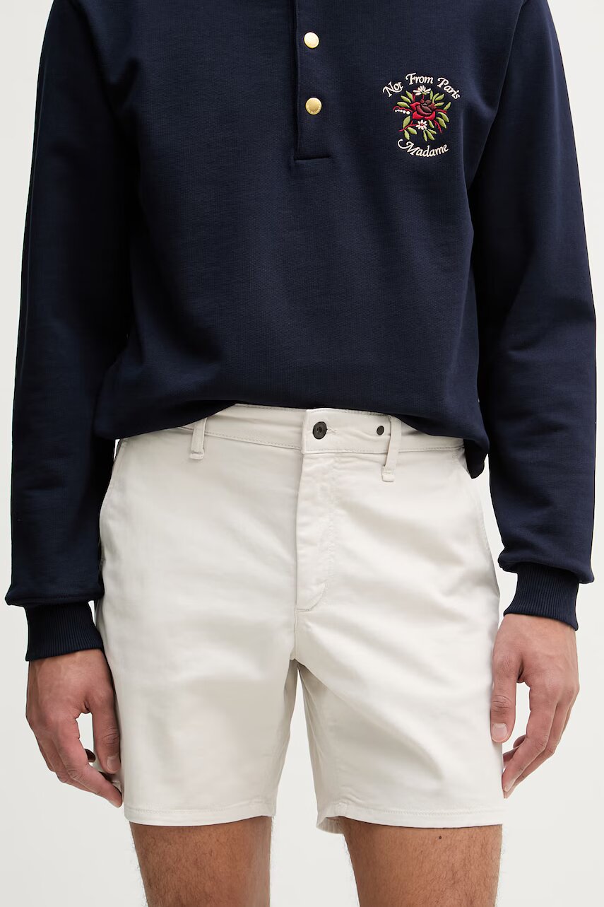 rag & bone pantaloni scurți pentru bărbați cu bumbac