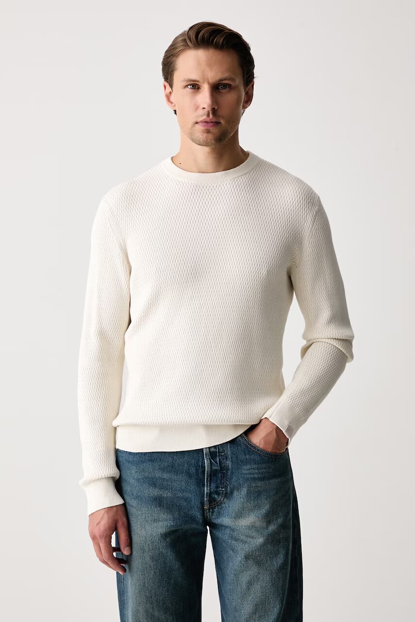 rag & bone pulover pentru bărbați din bumbac Danton