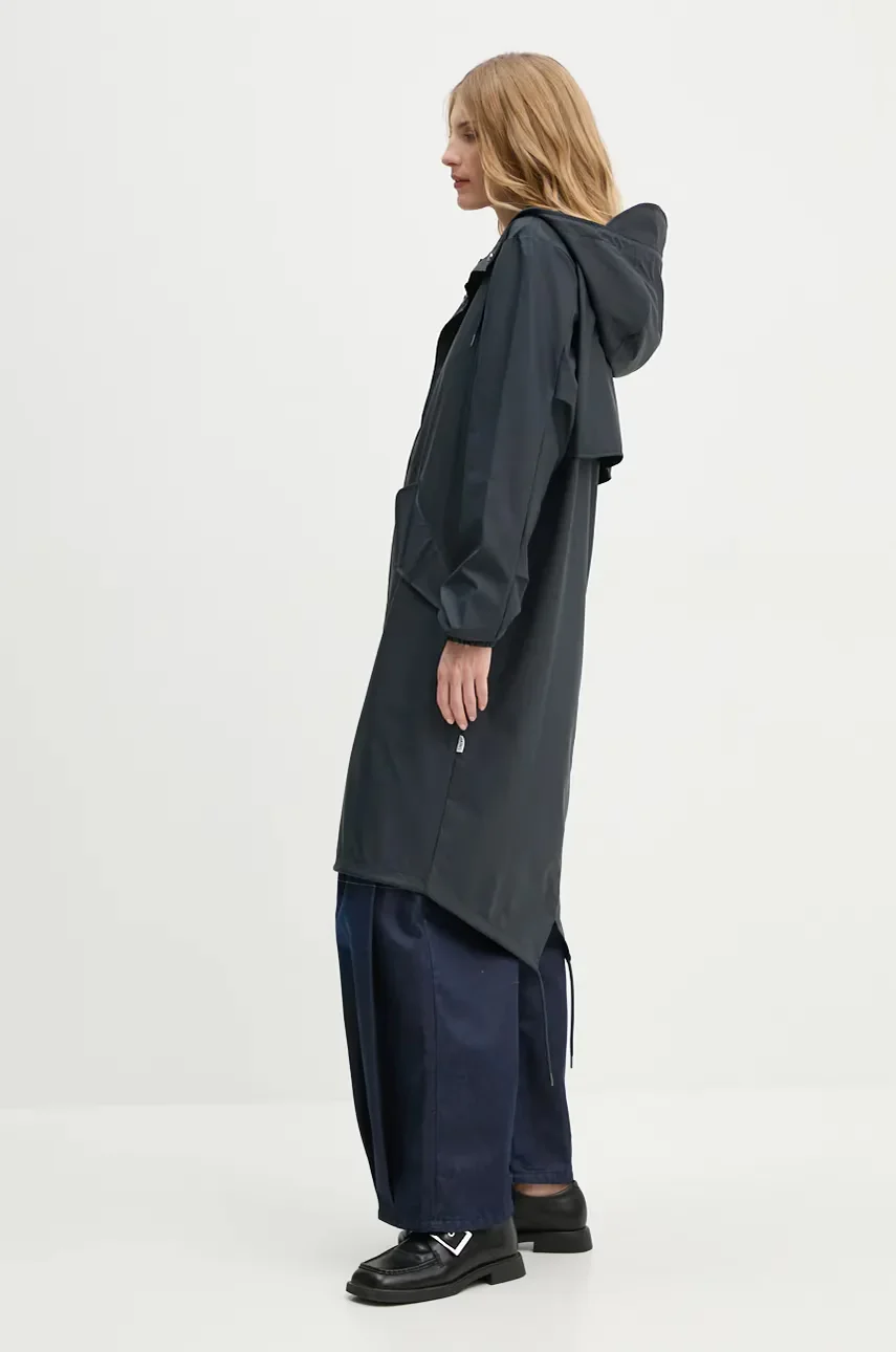 Rains geacă de ploaie 18140 Fishtail Parka