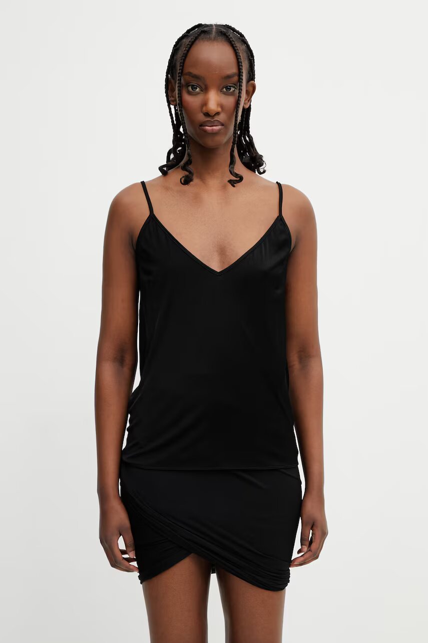 Rick Owens Lilies bluză cu bretele pentru femei din vâscoză