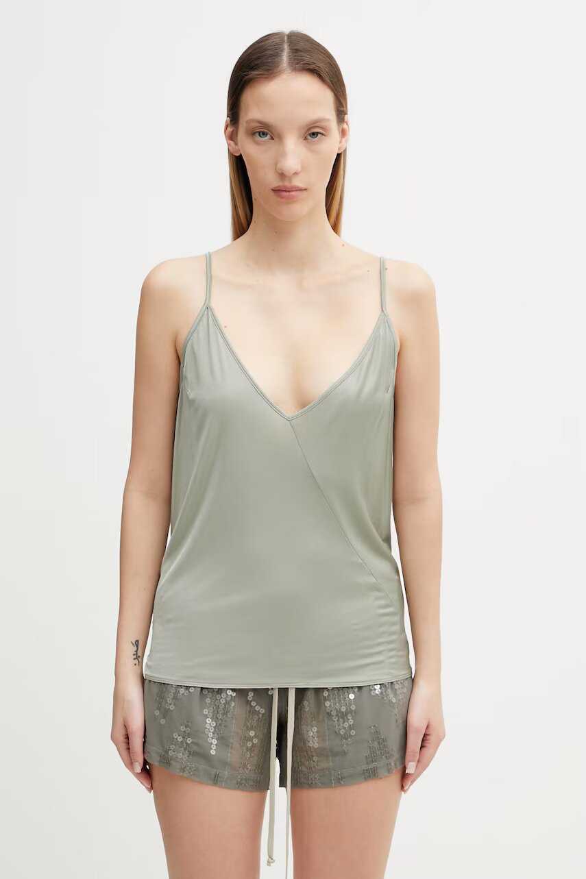 Rick Owens Lilies bluză cu bretele pentru femei din vâscoză