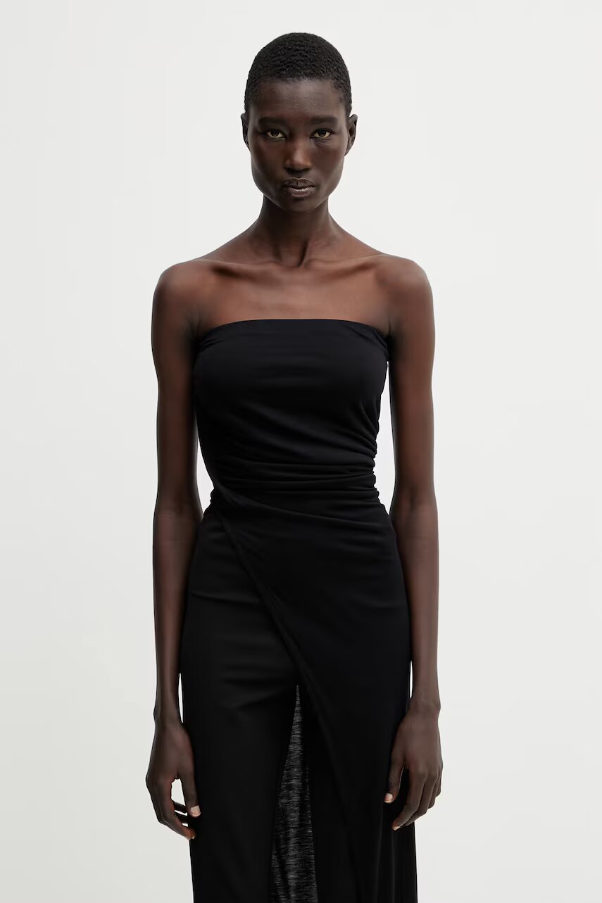 Rick Owens Lilies bluză cu umerii goi pentru femei cu vâscoză