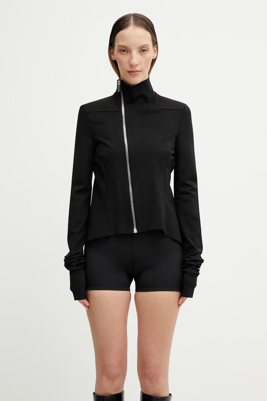 Rick Owens Lilies hanorac cu fermoar pentru femei cu vâscoză Naska Gary