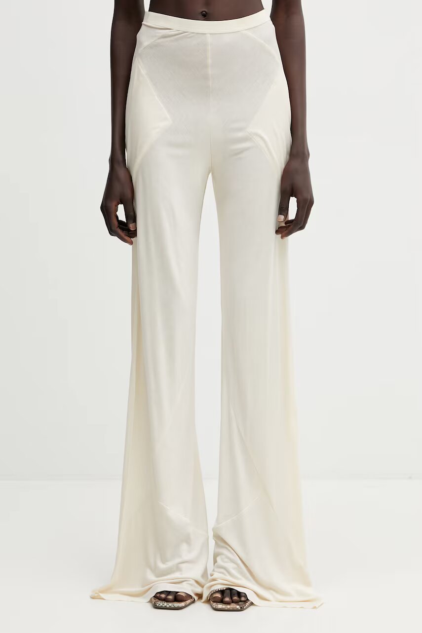 Rick Owens Lilies pantaloni pentru femei cu vâscoză Bias