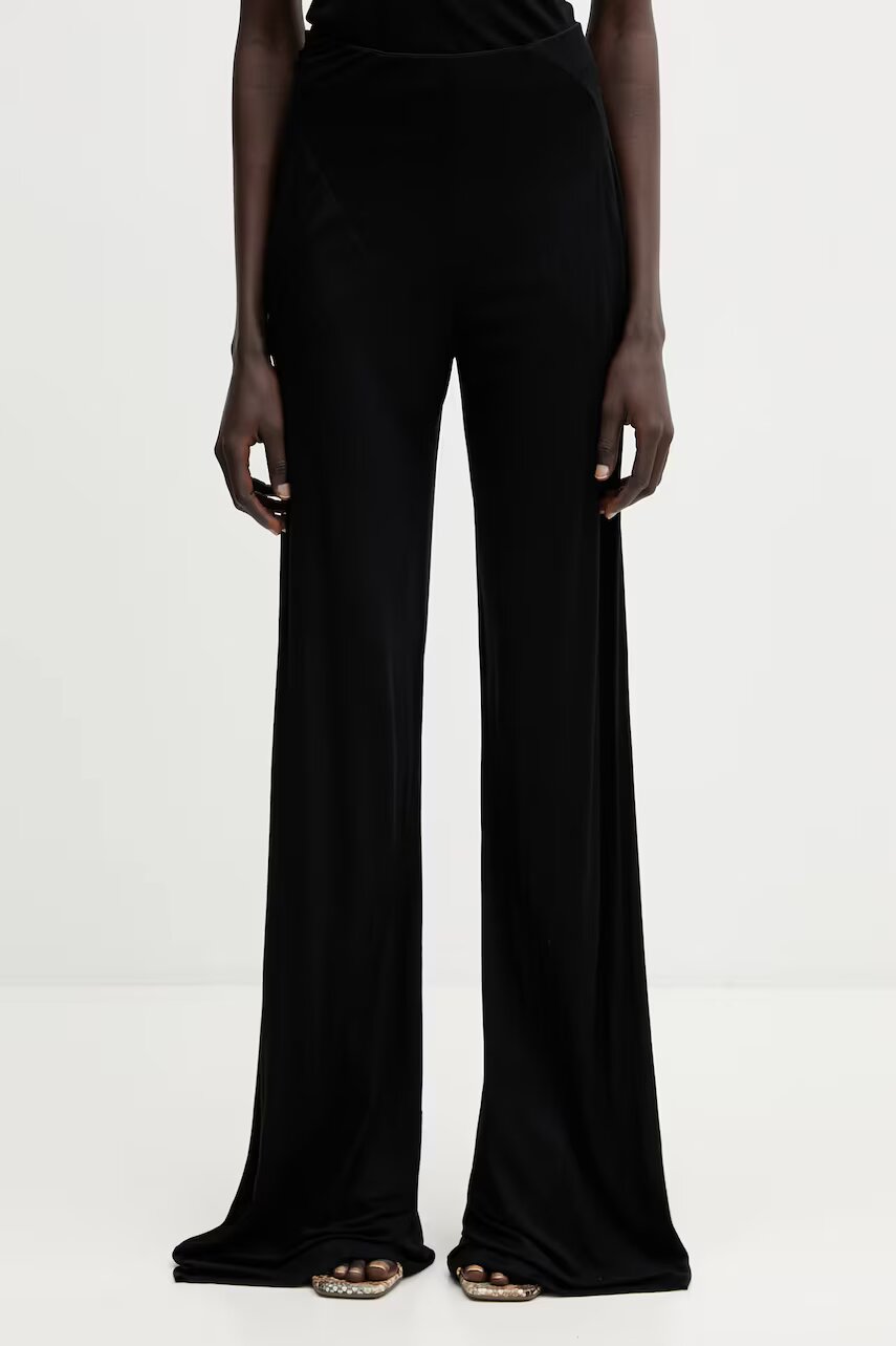 Rick Owens Lilies pantaloni pentru femei din vâscoză Bias