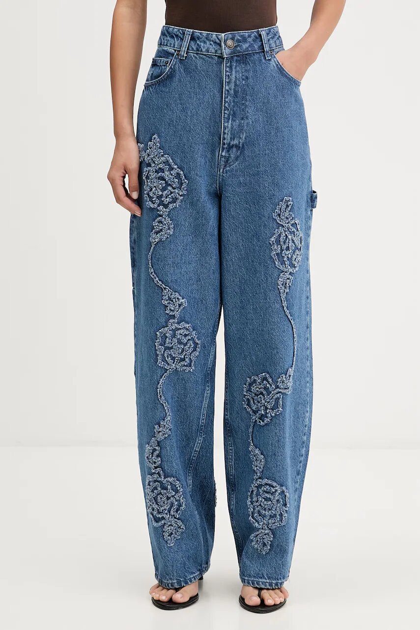 ROTATE blugi relaxed fit pentru femei