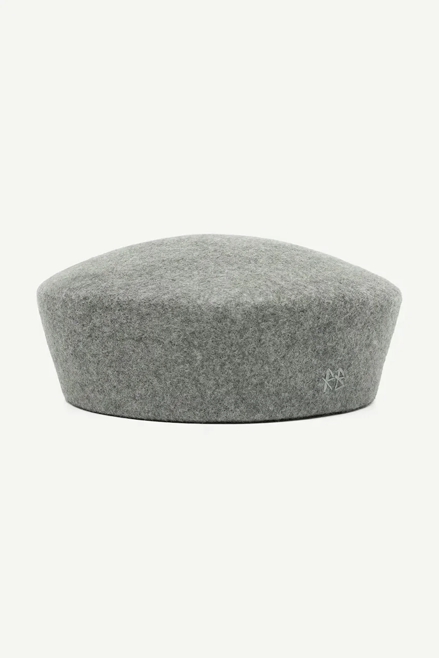 RUSLAN BAGINSKIY căciulă de damă din lână Wool Felt Pillbox Hat