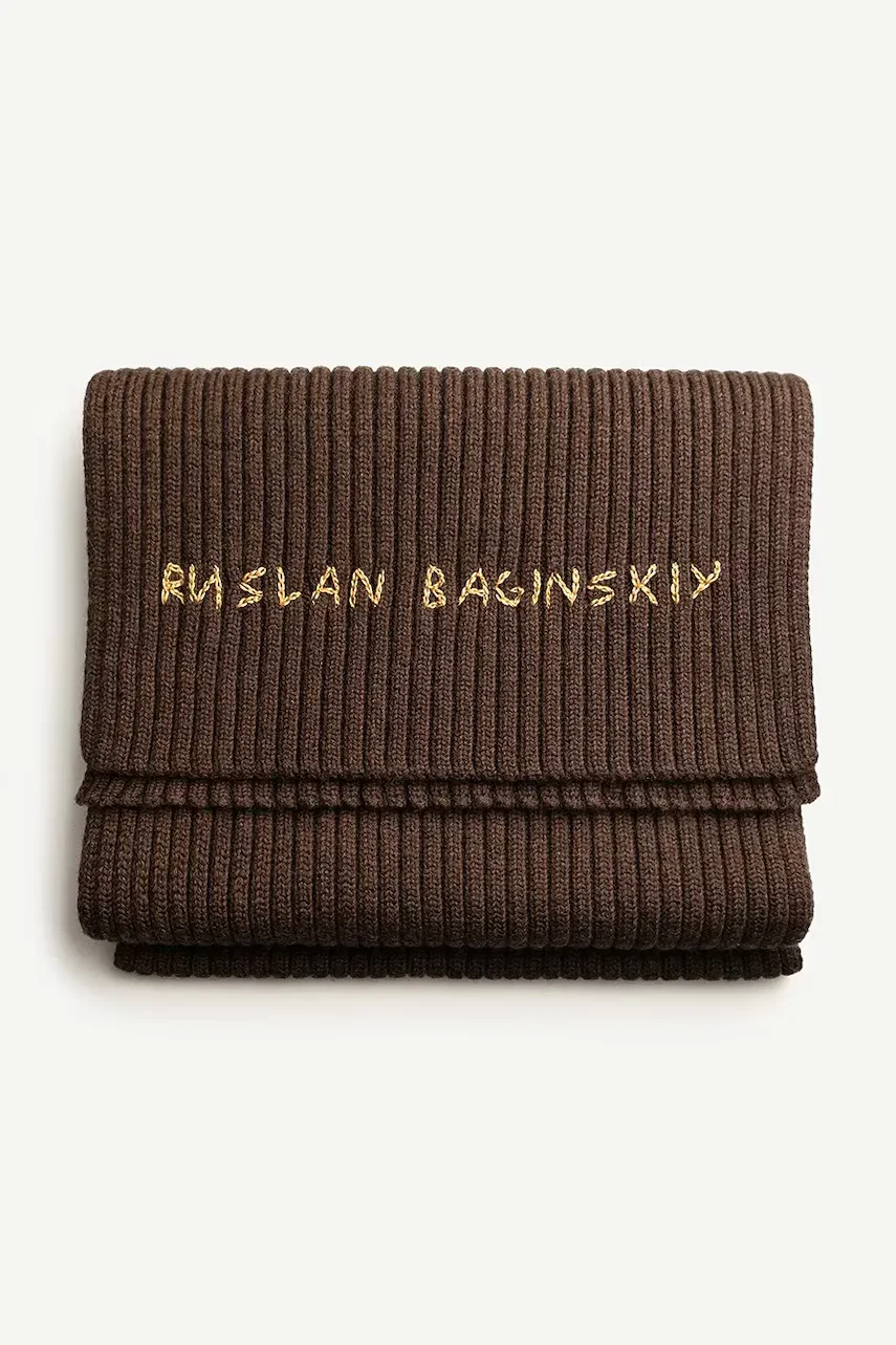 RUSLAN BAGINSKIY eșarfă de lână