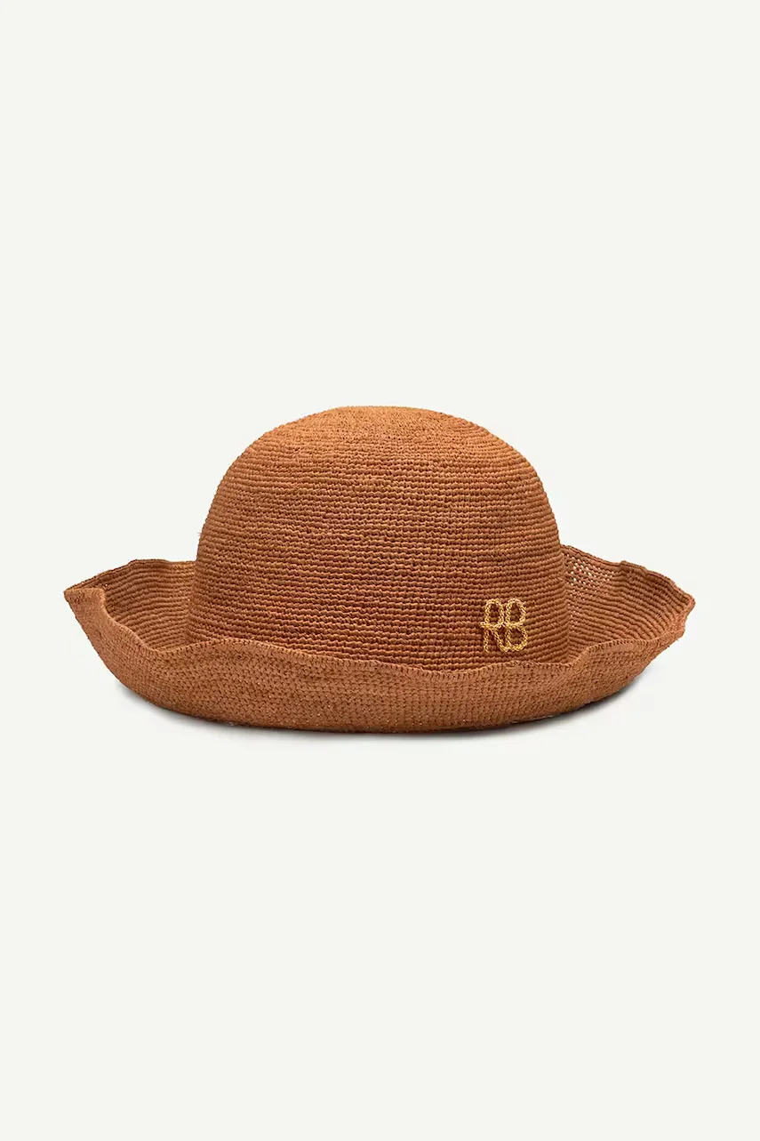 RUSLAN BAGINSKIY șapcă de tip bucket pentru femei împletită Bucket Hat