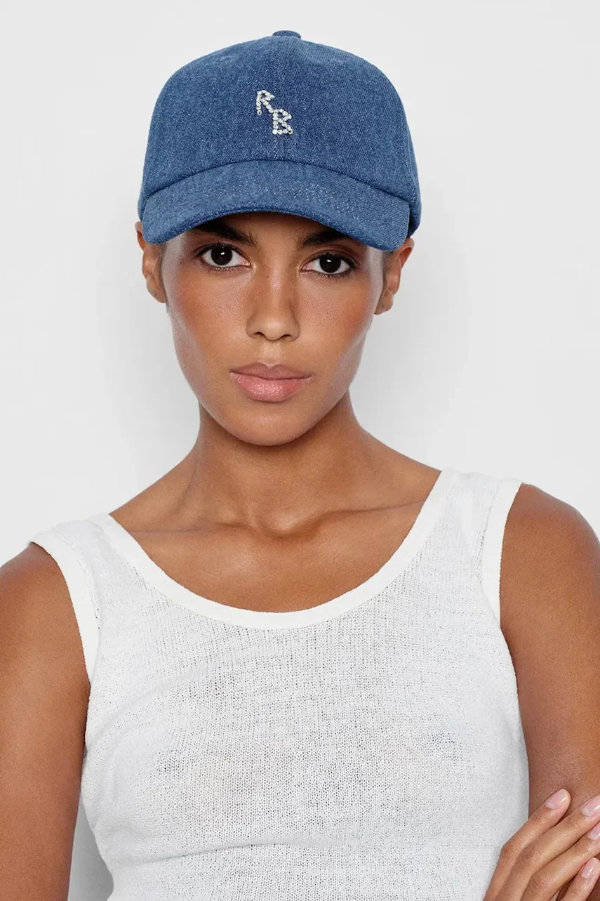 RUSLAN BAGINSKIY șapcă pentru femei din denim Baseball Cap