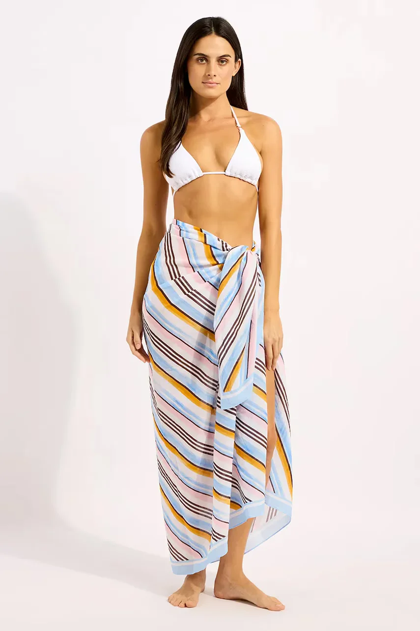 Seafolly fustă de plajă pentru femei Kai Sarong