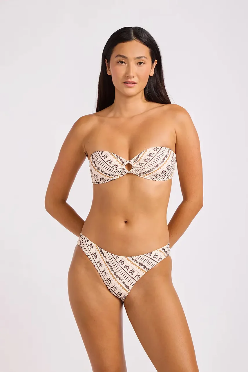 Seafolly sutien de baie Ring Front Bandeau