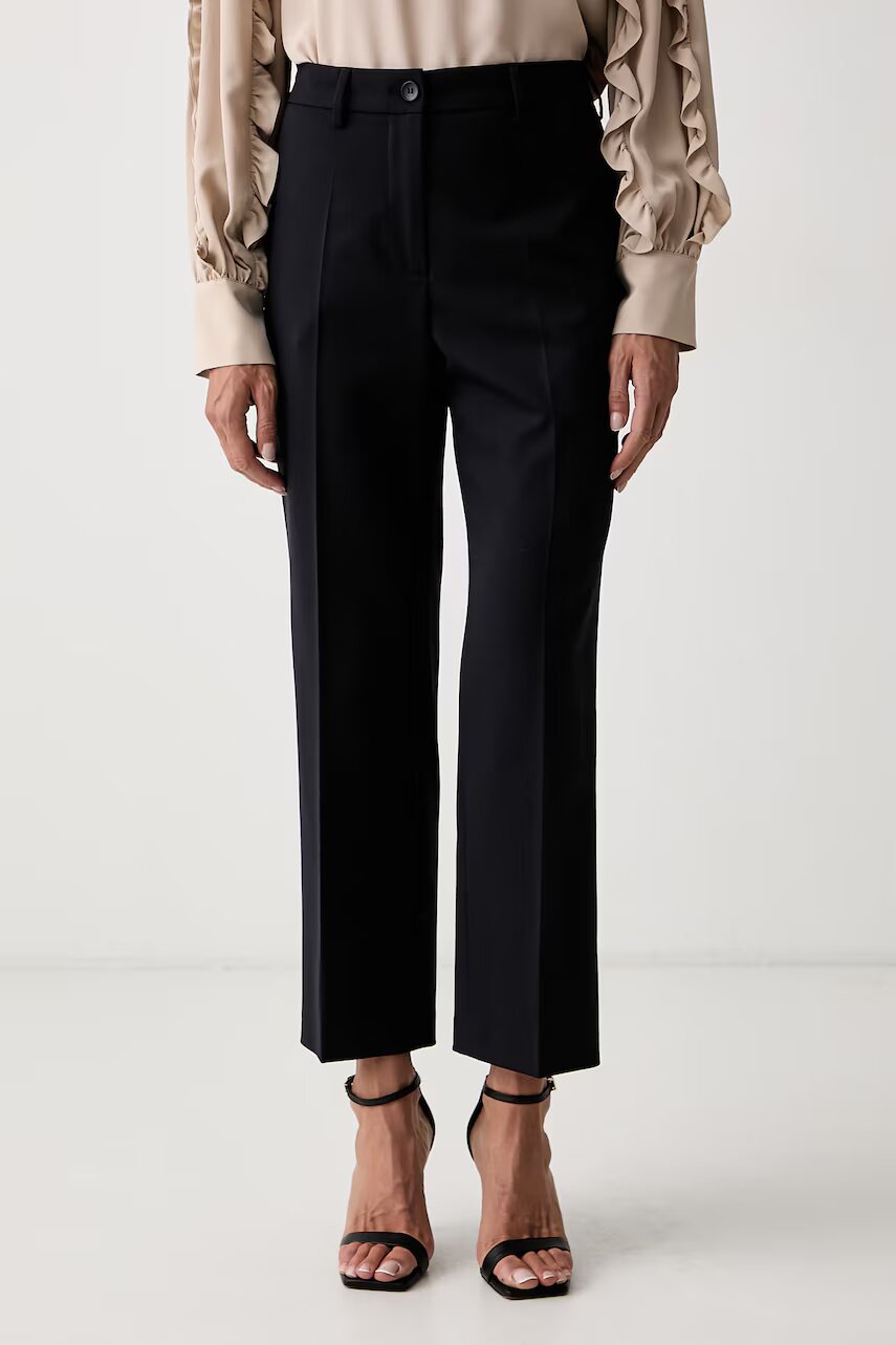 Seventy Venezia pantaloni pentru femei cu amestec de lână