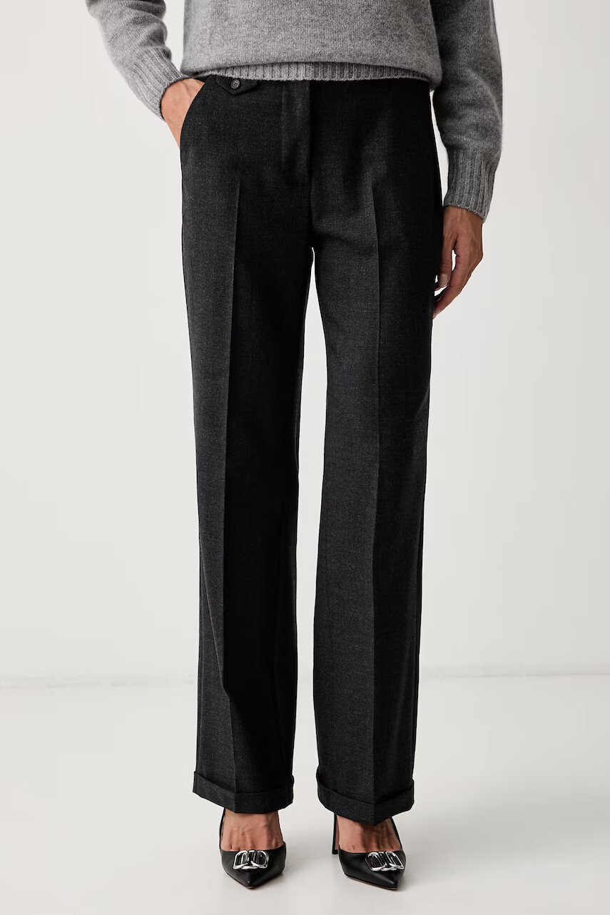 Seventy Venezia pantaloni pentru femei cu lână