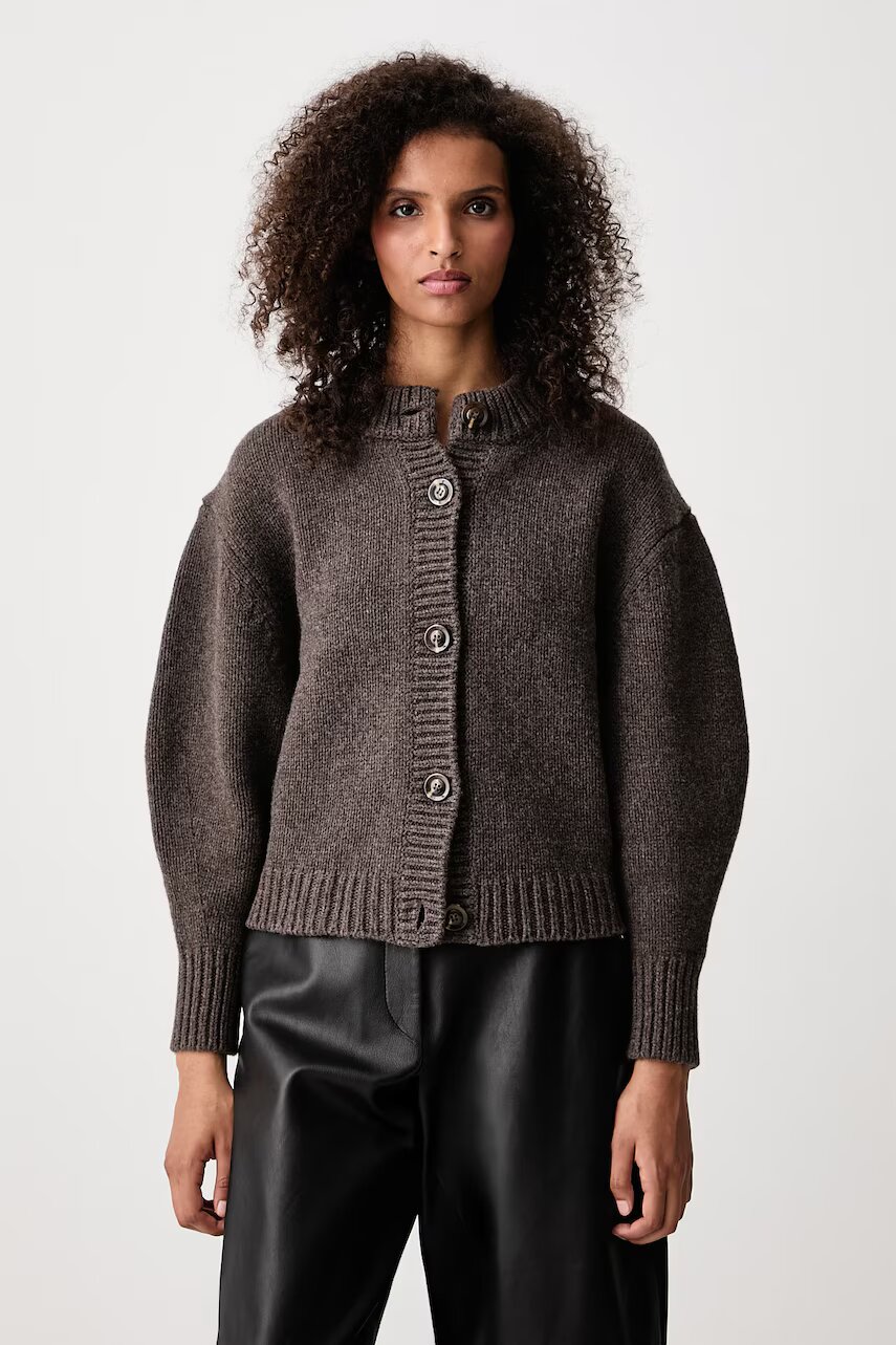 Soeur cardigan pentru femei din lână merino LEONARD