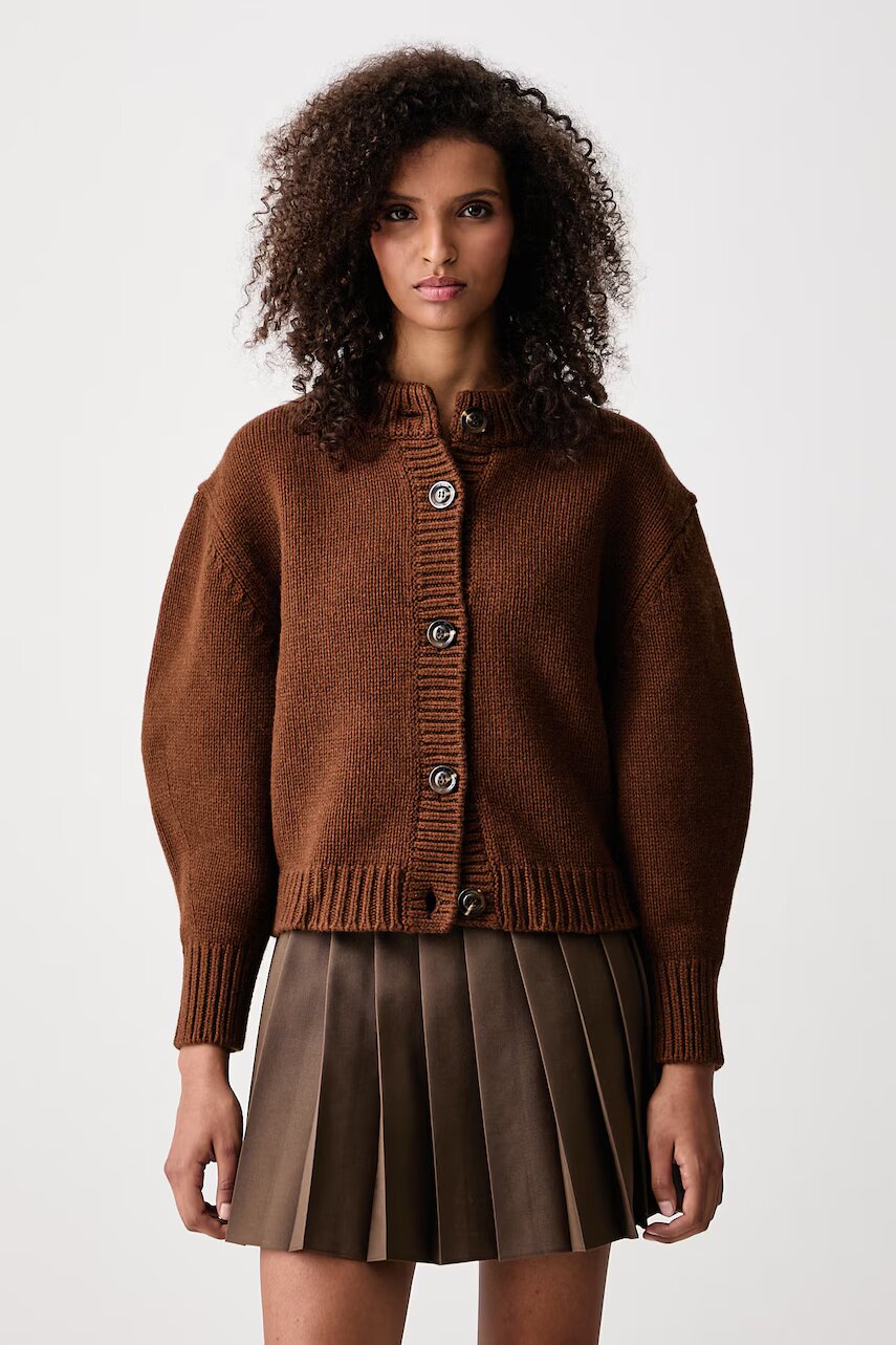 Soeur cardigan pentru femei din lână merino LEONARD
