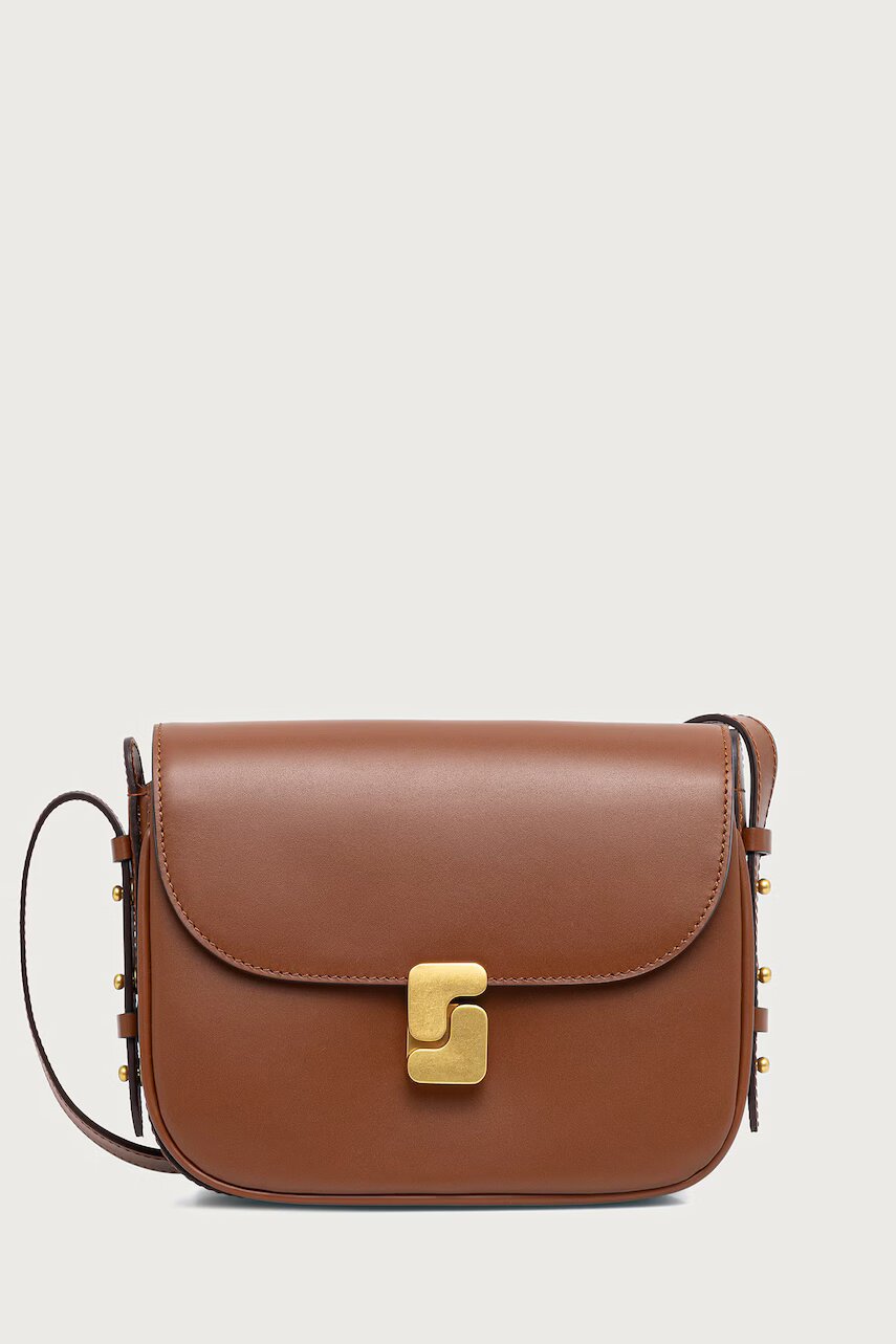 Soeur geantă crossbody pentru femei din piele BELLISSIMA MINI
