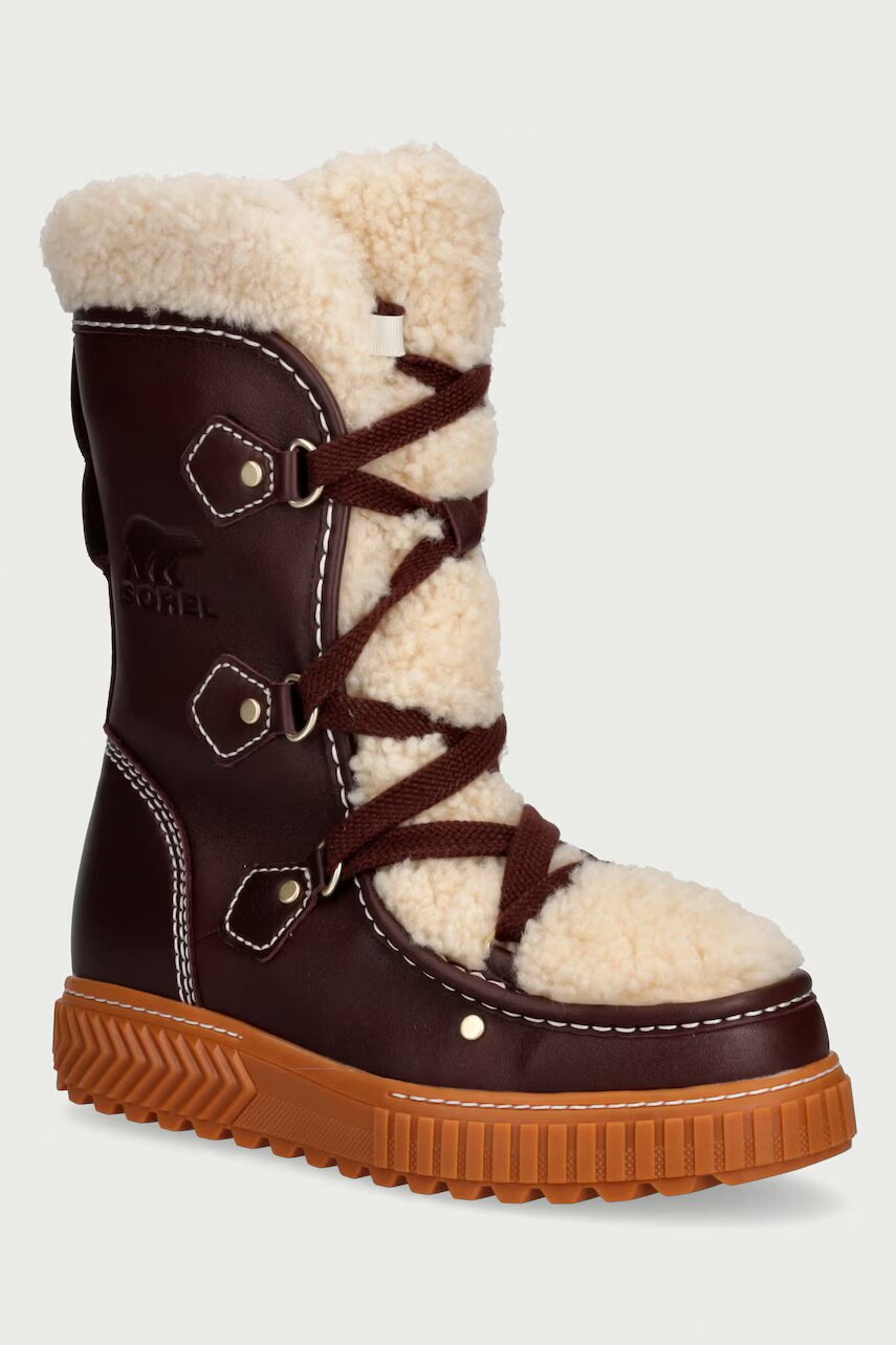 Sorel ONA AVE ALPINE TALL WP cizme de zăpadă pentru femei din piele