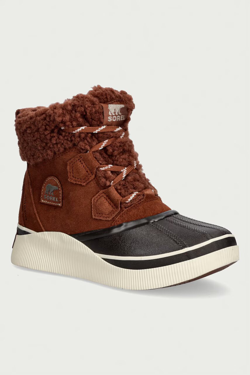 Sorel OUT N ABOUT IV CHILLZ WP cizme de zăpadă pentru femei din piele întoarsă