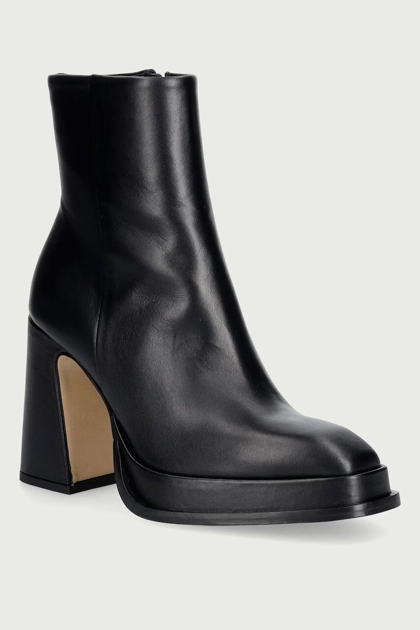 Souliers Martinez botine pentru femei din piele NOVA CHUECA